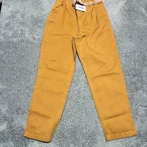 STOIC Venture Pants Womens Medium Brown Tan Utility Hiking Climbing Gorp Belted